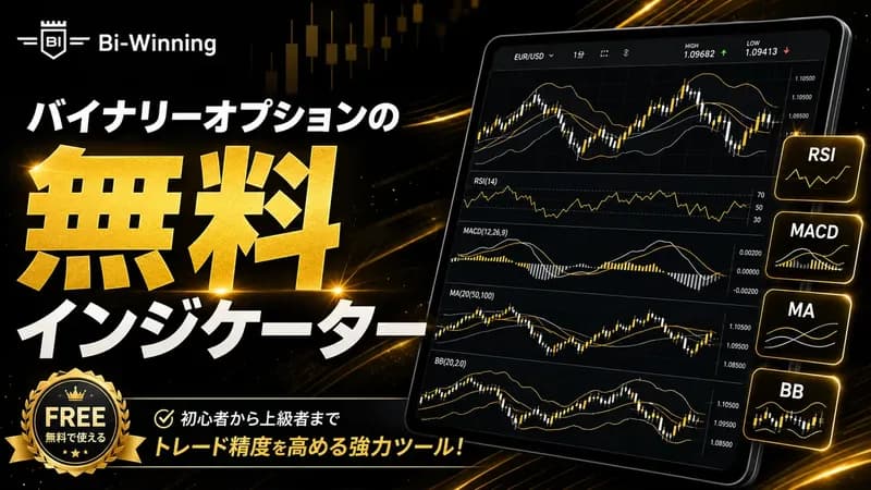 バイナリーオプションの無料インジケーター